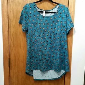 LuLaRoe Large Ladybug Tunic NWT